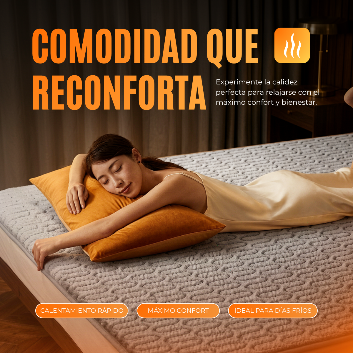 Manta Eléctrica Calefactora para la Cama - PRODUCTO EN TENDENCIA | 50% DE DESCUENTO