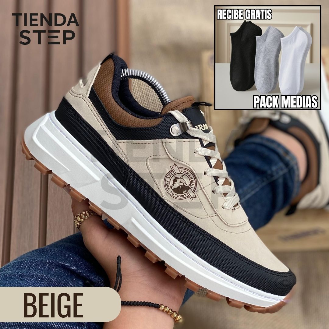 Deportivos para Caballero 🔥 ¡PROMOCIÓN SOLO HOY! 2 PARES POR EL PRECIO DE 1
