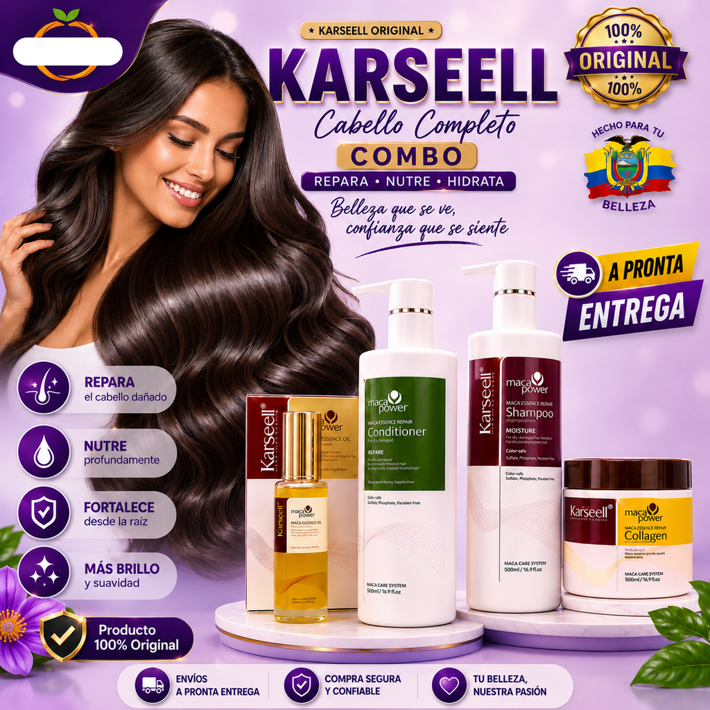 KARSEELL ORIGINAL CABELLO COMPLETO COMBO