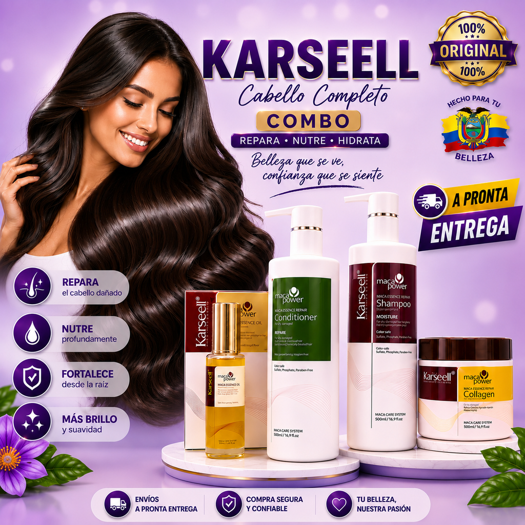 KARSEELL ORIGINAL CABELLO COMPLETO COMBO